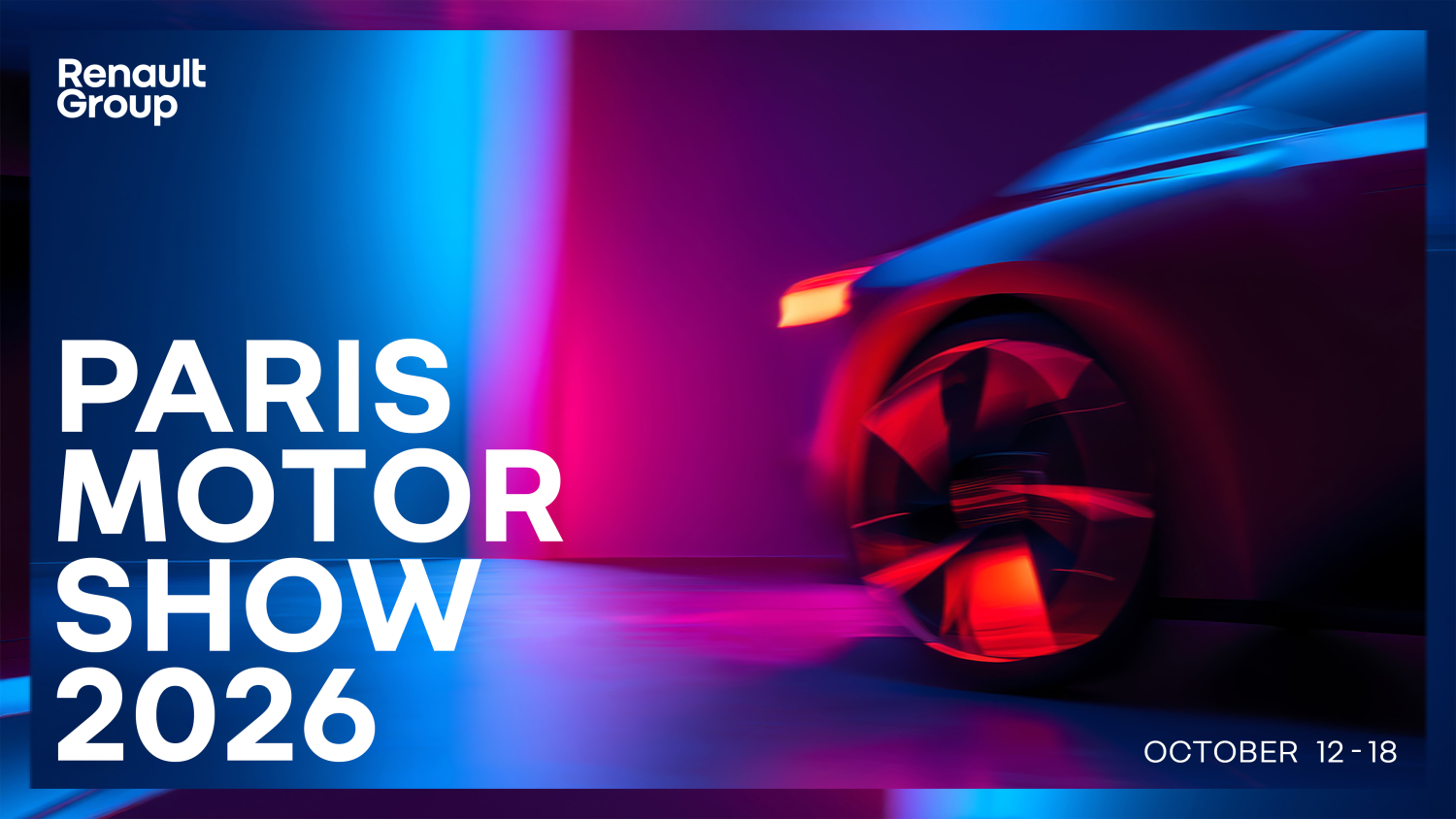 RENAULT GROUP AND ITS BRANDS ARE READY TO THRILL VISITORS TO THE 2026 PARIS MOTOR SHOW