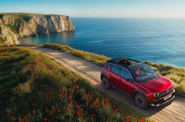 Renault 4 E-Tech electric ‘Plein Sud’ with canvas roof now available to order from £27,445 OTR