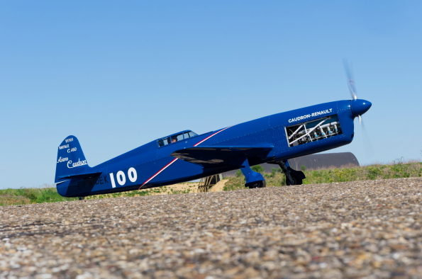 The brand brings the legendary 1934 Renault Caudron Rafale C.460 back to the skies
