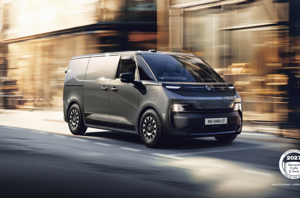 NEW RENAULT TRAFIC VAN E-TECH ELECTRIC VAN OF THE YEAR 2027