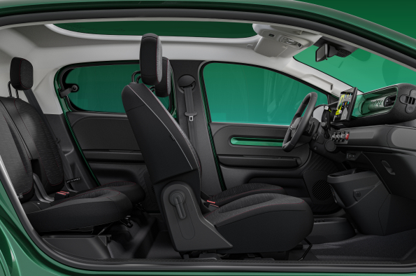 Twingo E-Tech electric with Twingobay panoramic glass roof