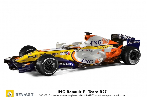 ING Renault F1 Team unveils the new R27 | Releases | Official